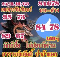 แนวทางหวยลาว 24/2/63 ชุดที่7