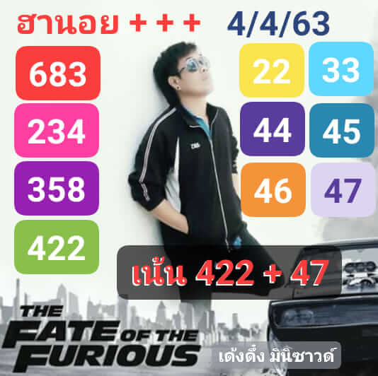 แนวทางหวยฮานอย 4/4/63 ชุดที่ 4