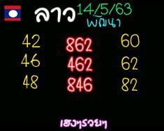 แนวทางหวยลาว 14/5/63 ชุดที่15