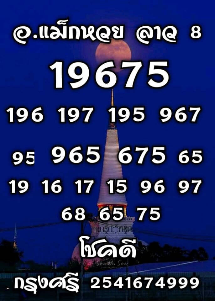 แนวทางหวยลาว 8/6/63 ชุดที่ 2