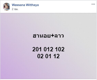 แนวทางหวยลาว 30/7/63 ชุดที่14