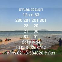 แนวทางหวยฮานอย 12/9/63 ชุดที่8