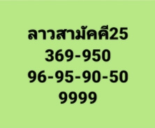 แนวทางหวยลาว 26/10/63 ชุดที่7