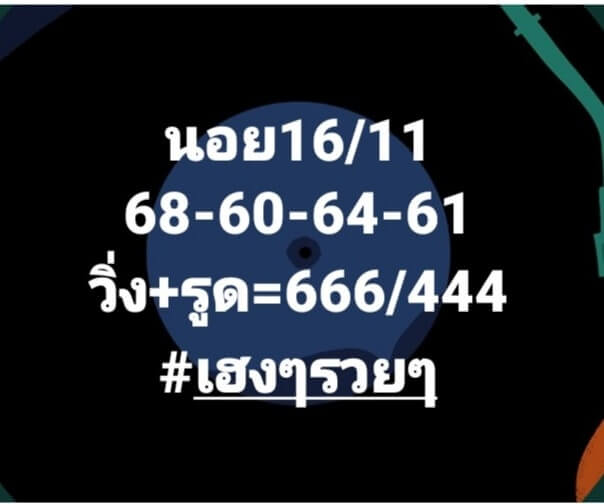 แนวทางหวยฮานอย 16/11/63 ชุดที่9