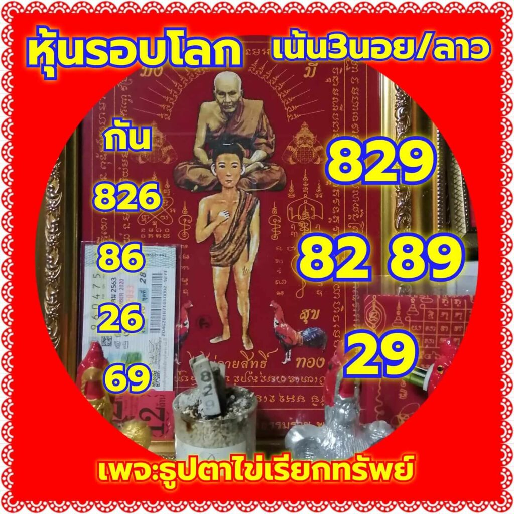 แนวทางหวยลาว 3/12/63 ชุดที่ 3