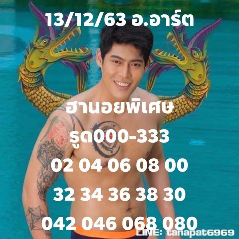 แนวทางหวยฮานอย 13/12/63 ชุดที่10