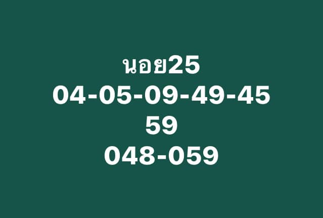 หวยฮานอยวันนี้ 25/1/64 ชุดที่2