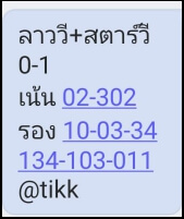 แนวทางหวยลาว 4/1/64 ชุดที 3