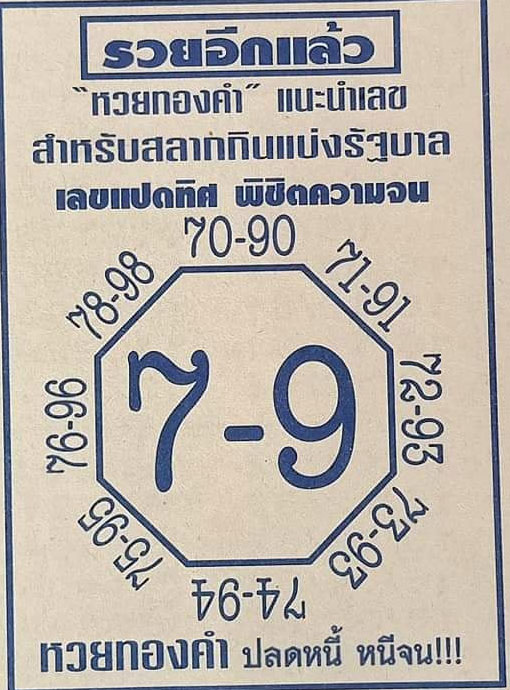 เลขแปดทิศ งวด 1/4/64