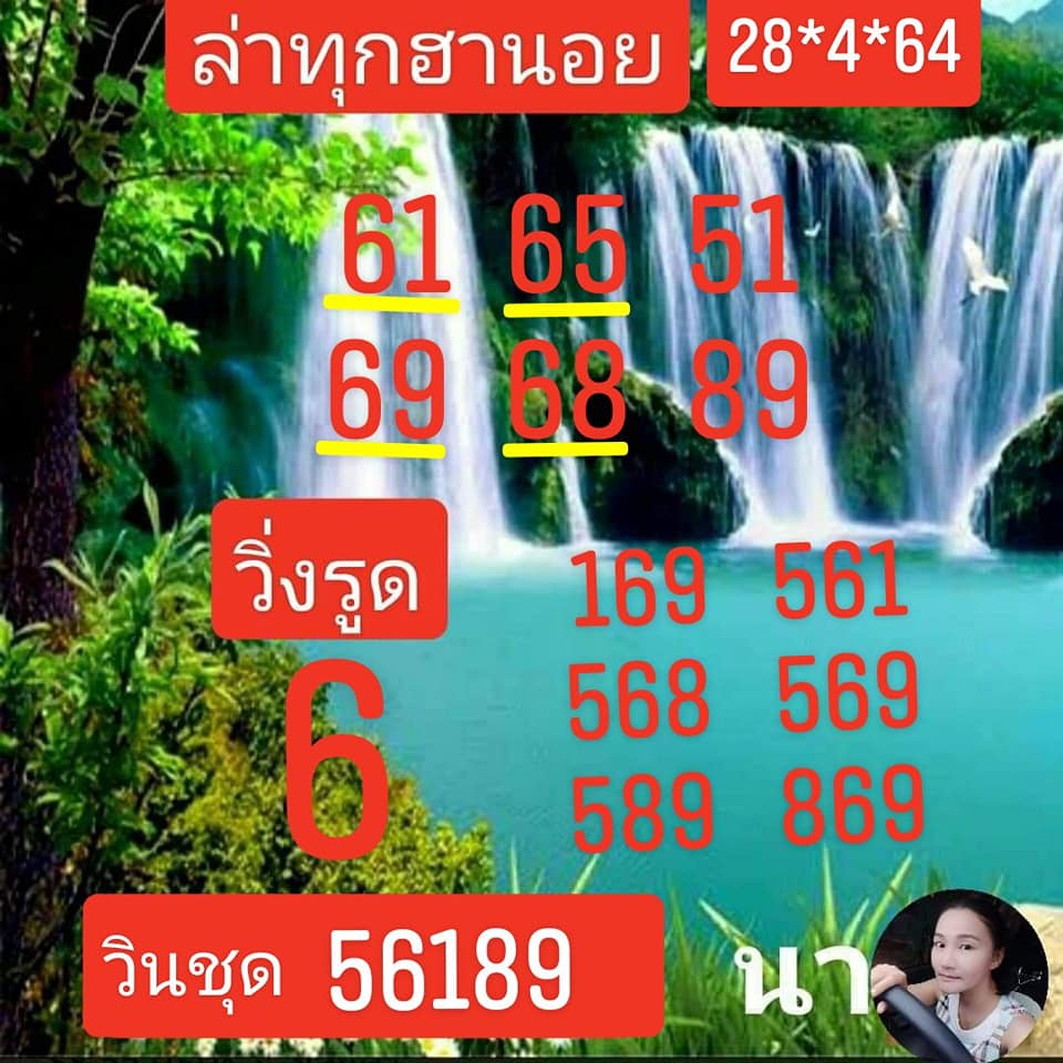 แนวทางหวยฮานอย 28/4/64 ชุดที่4