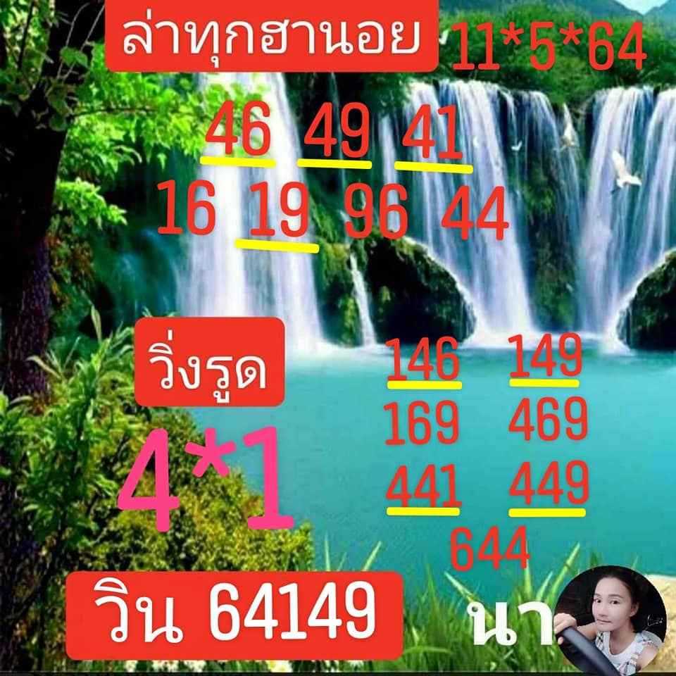 แนวทางหวยฮานอย 11/5/64 ชุดที่2