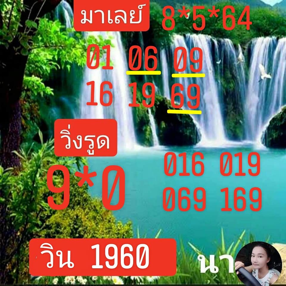 แนวทางหวยมาเลย์ 8/5/64 ชุดที่2