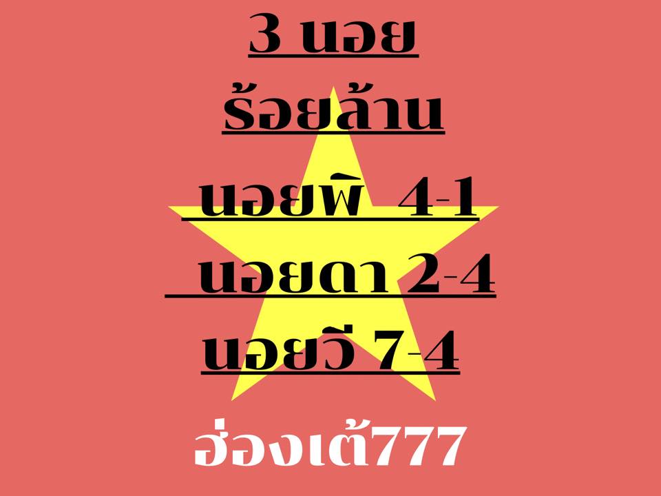 แนวทางหวยฮานอย 28/6/64 ชุดที่13