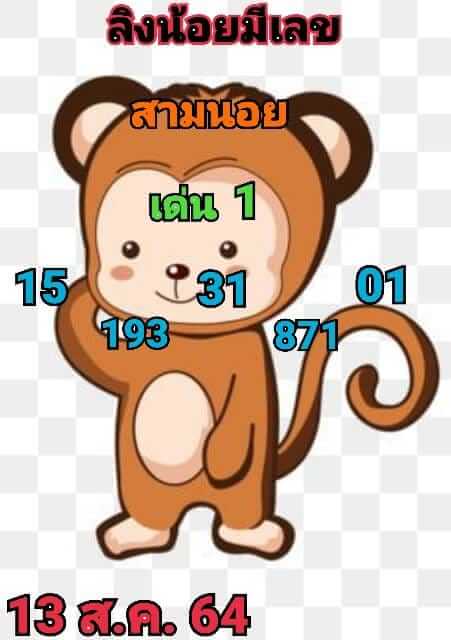 แนวทางหวยฮานอย 13/8/64 ชุดที่2