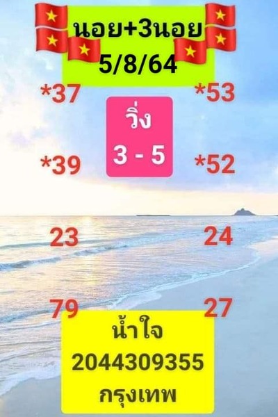 แนวทางหวยฮานอย 5/8/64 ชุดที่10