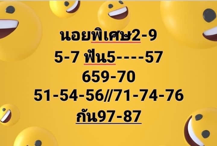 แนวทางหวยฮานอย 1/9/64 9