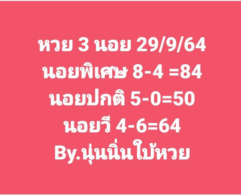 แนวทางหวยฮานอย29/9/64 ชุดที่ 7