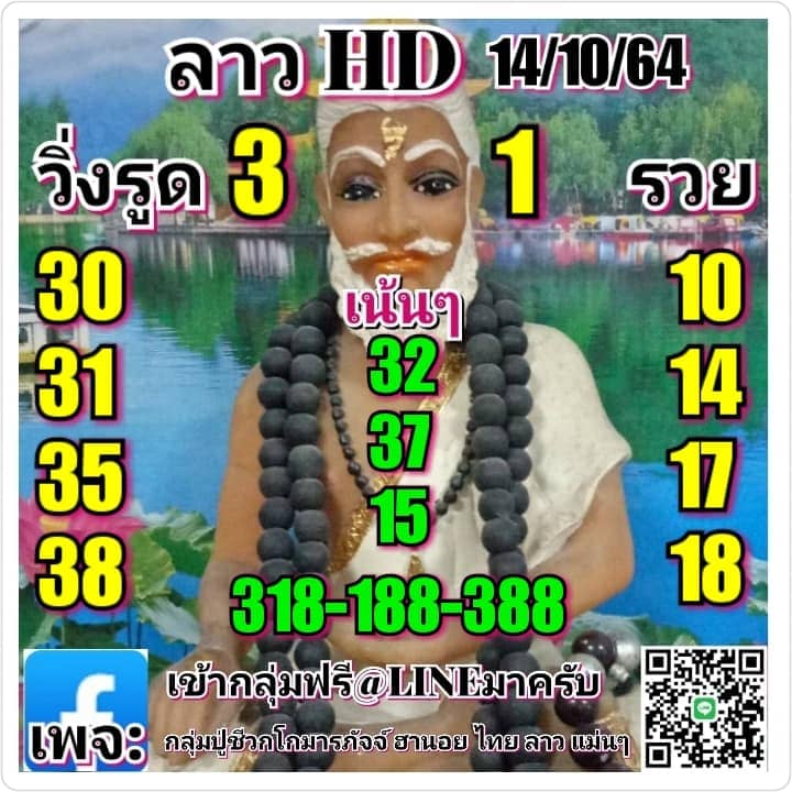 แนวทางหวยลาว14/10/64ชุดที่2