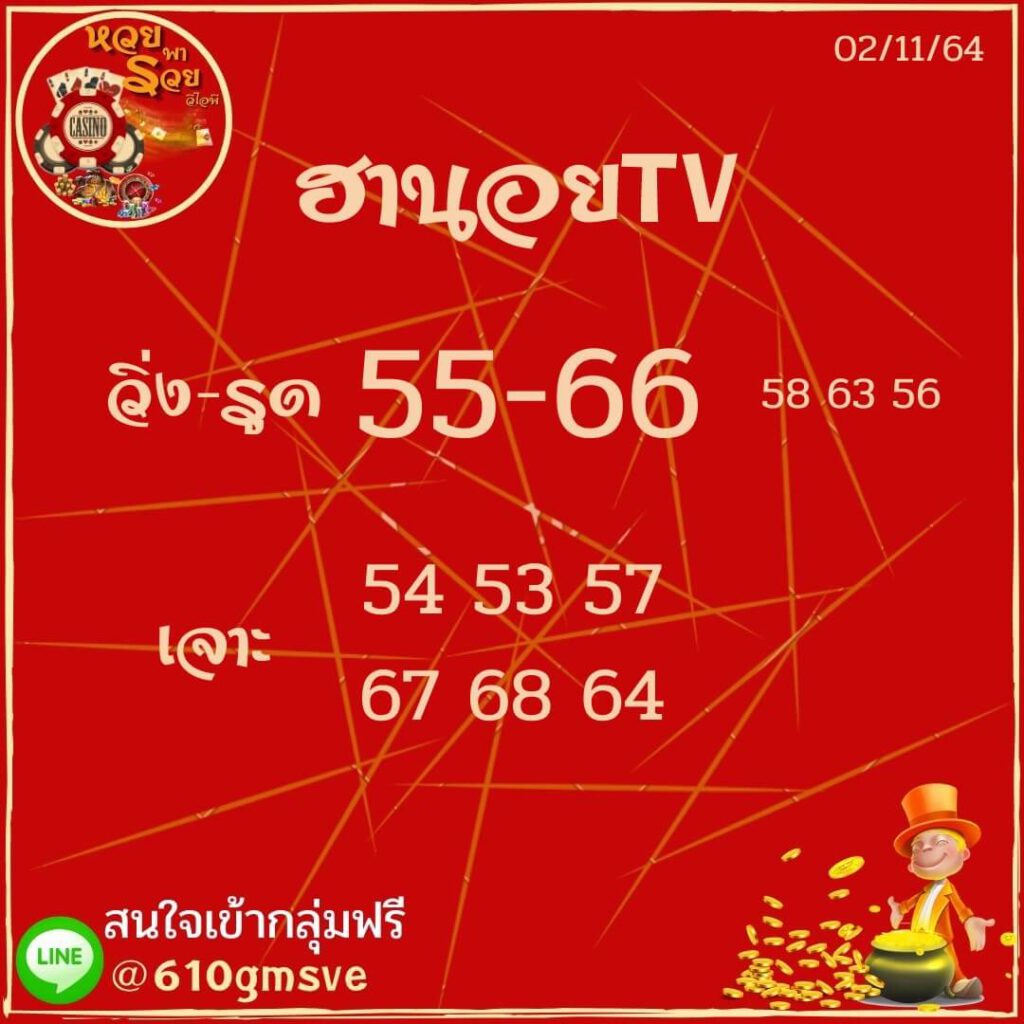 แนวทางหวยฮานอย 2-11-64 ชุดที่ (14)