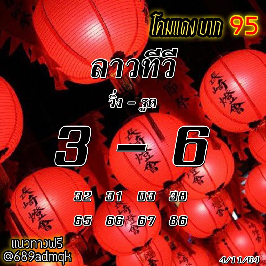 แนวทางหวยลาว 4-11-64 ชุดที่12