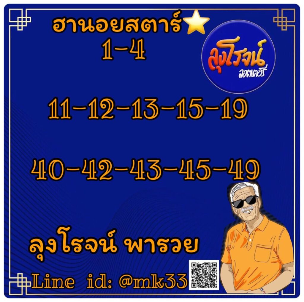 แนวทางหวยฮานอย 6/11/64 ชุดที่ 12