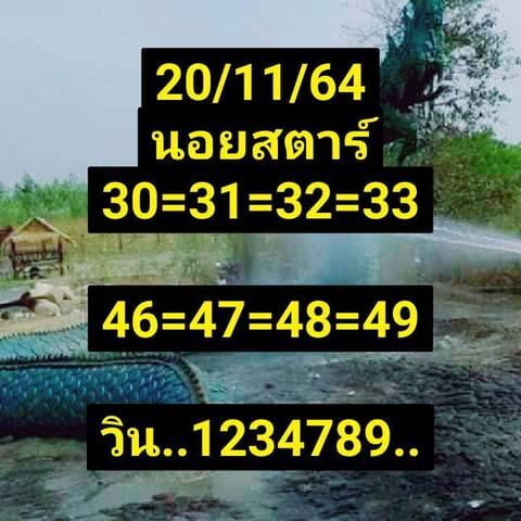 แนวทางหวยฮานอย 20/11/64 ชุดที่ 10