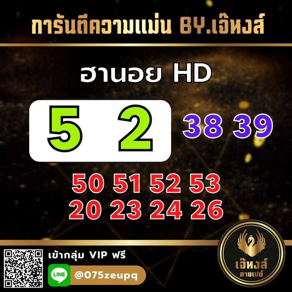 แนวทางหวยฮานอย 30/11/64 ชุดที่ 12