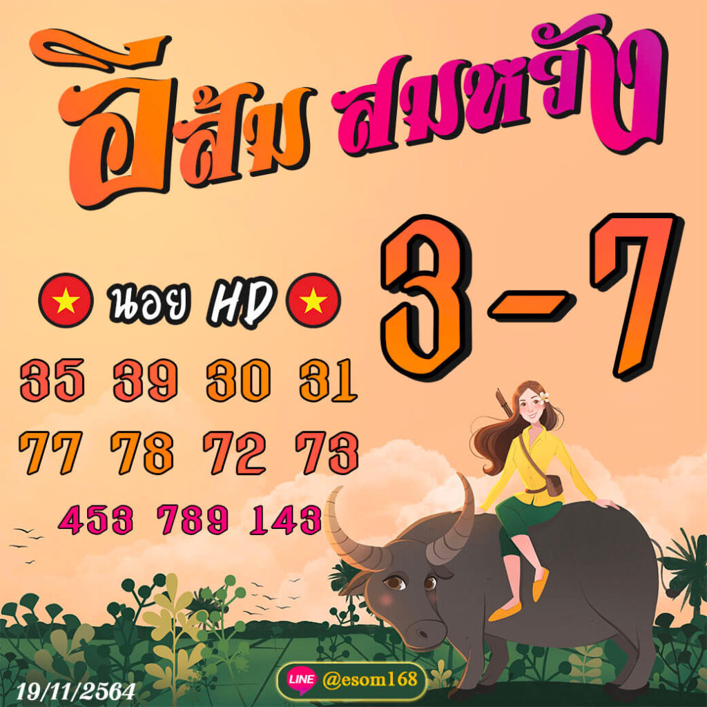 แนวทางหวยฮานอย 19/11/64 ชุดที่ 16