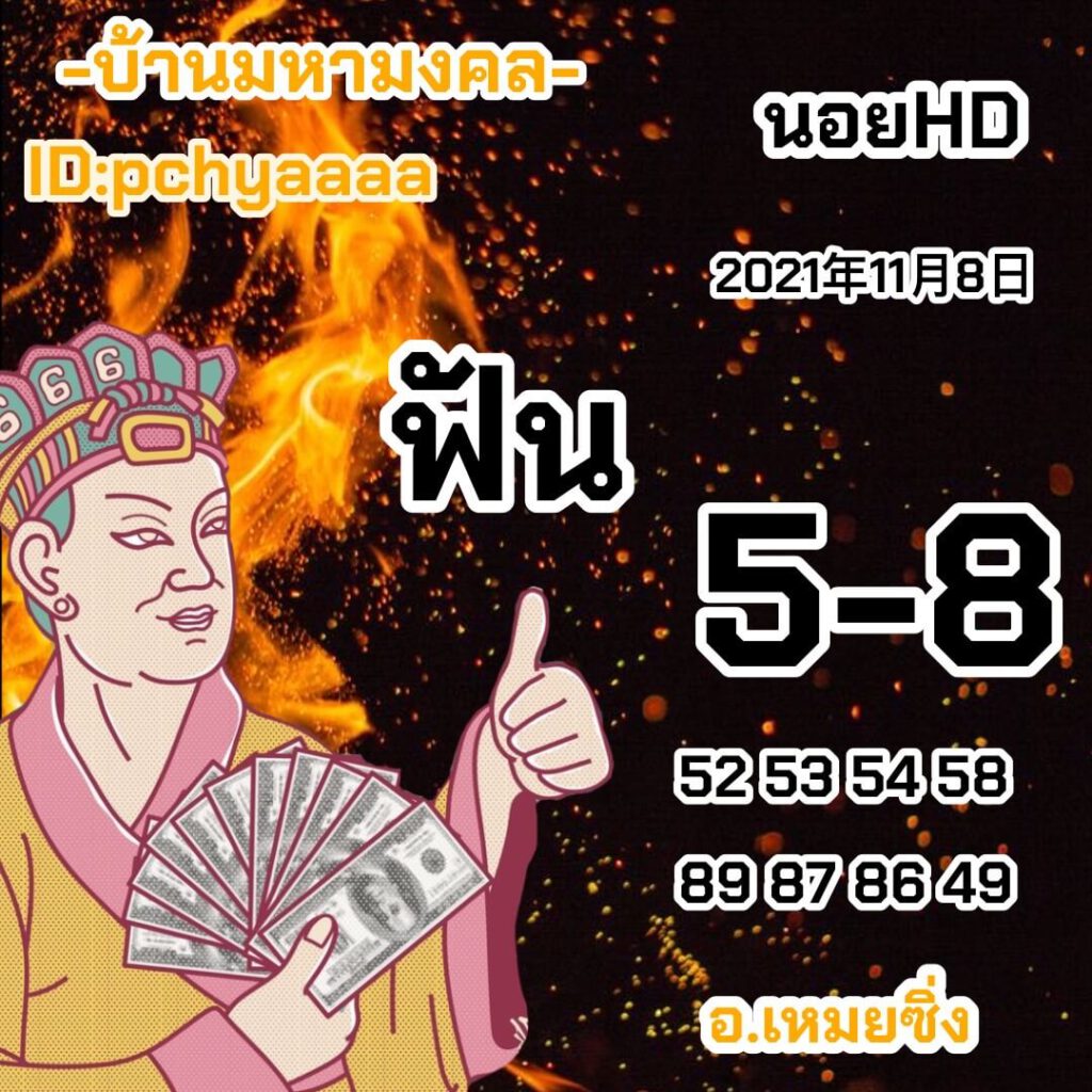 แนวทางหวยฮานอยวันที่ 8/11/64ชุดที่ 10