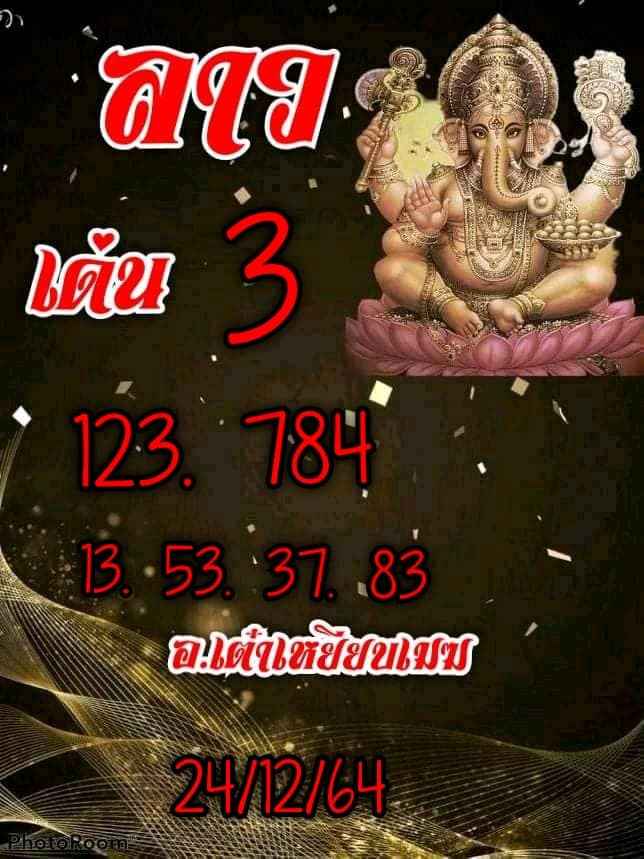 แนวทางหวยลาว 24/12/64 ชุดที่ 8