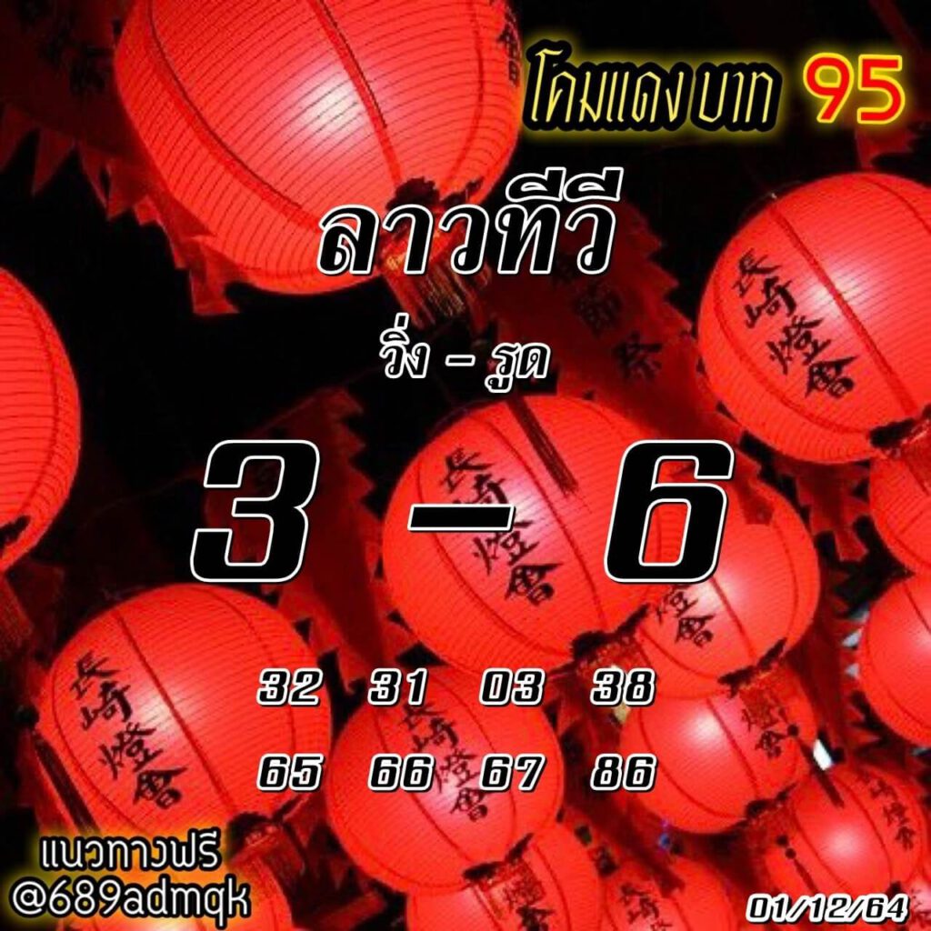 แนวทางหวยลาว 1/12/64 ชุดที่ 17