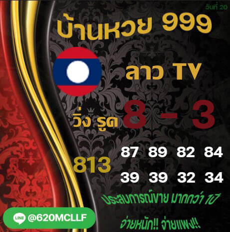 แนวทางหวยลาว 20/12/64 ชุดที่ 6