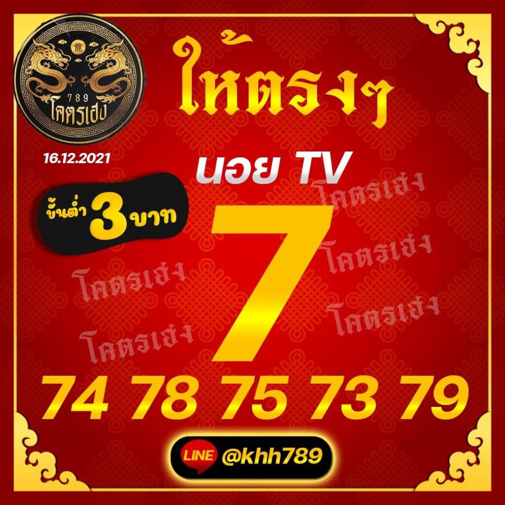 แนวทางหวยฮานอย 16/12/64 ชุดที่ 13