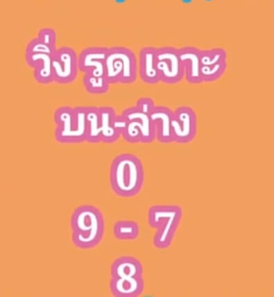 แนวทางหวยมาเลย์ 29/1/65 ชุดที่ 8