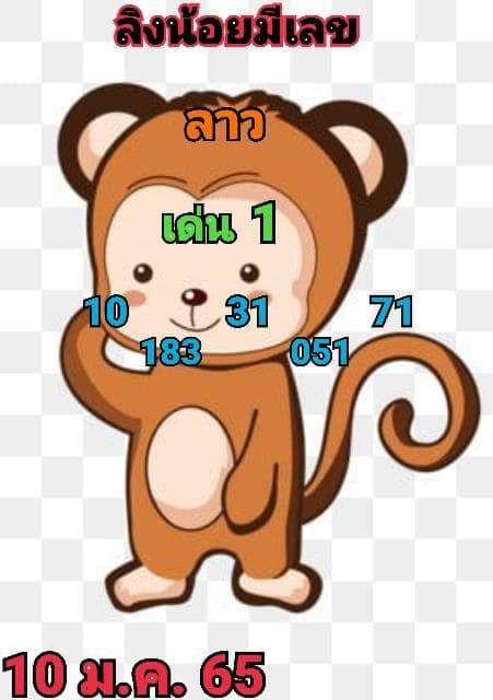 แนวทางหวยลาว 10/1/65 ชุดที่ 18