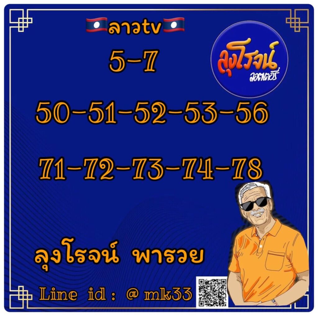 แนวทางหวยลาว 14/1/65 ชุดที่ 1