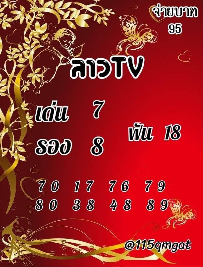 แนวทางหวยลาว 14/1/65 ชุดที่ 12