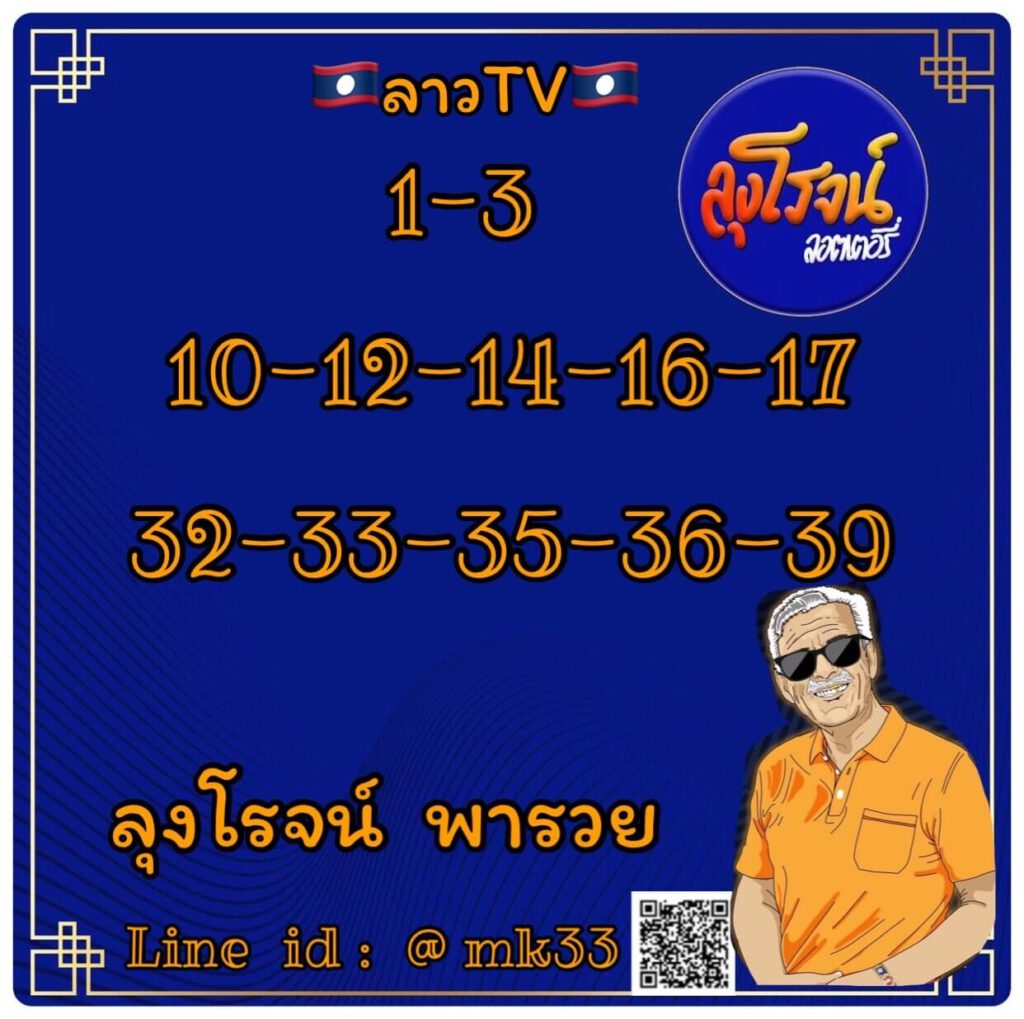 แนวทางหวยลาว 17/1/65 ชุดที่ 2