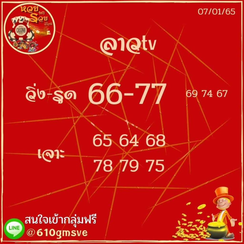 แนวทางหวยลาว 7/1/65 ชุดที่ 14