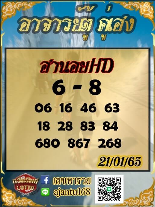 แนวทางหวยฮานอย 21/1/65 ชุดที่ 10