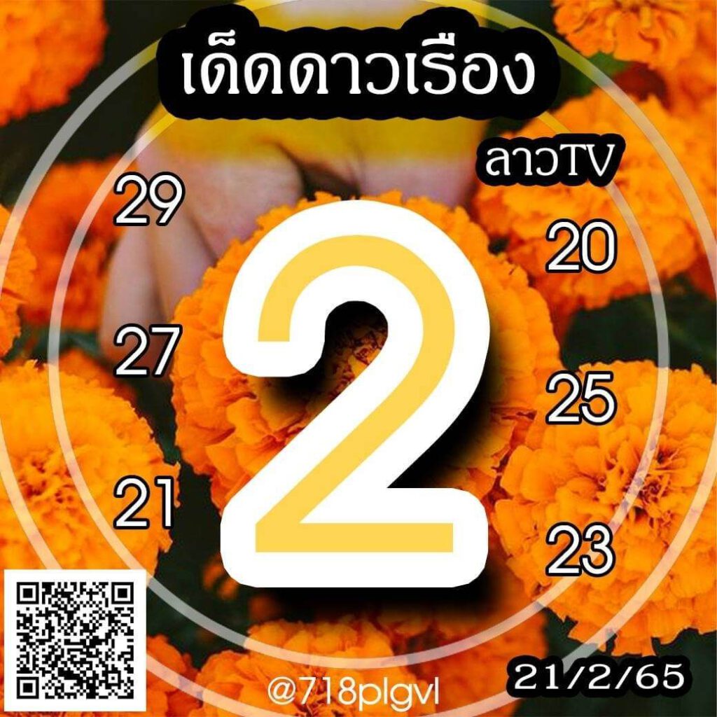 แนวทางหวยลาว 21/2/65 ชุดที่ 1