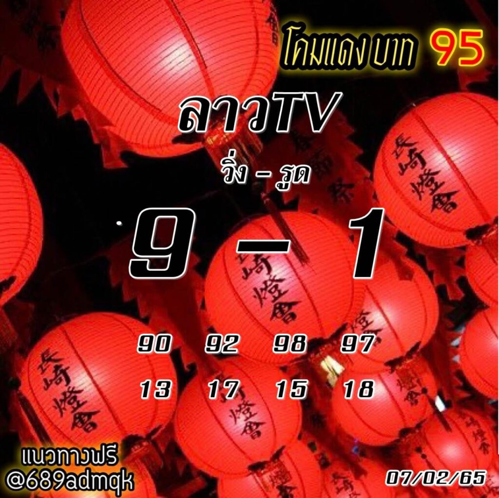 แนวทางหวยลาว 7/2/65 ชุดที่ 12