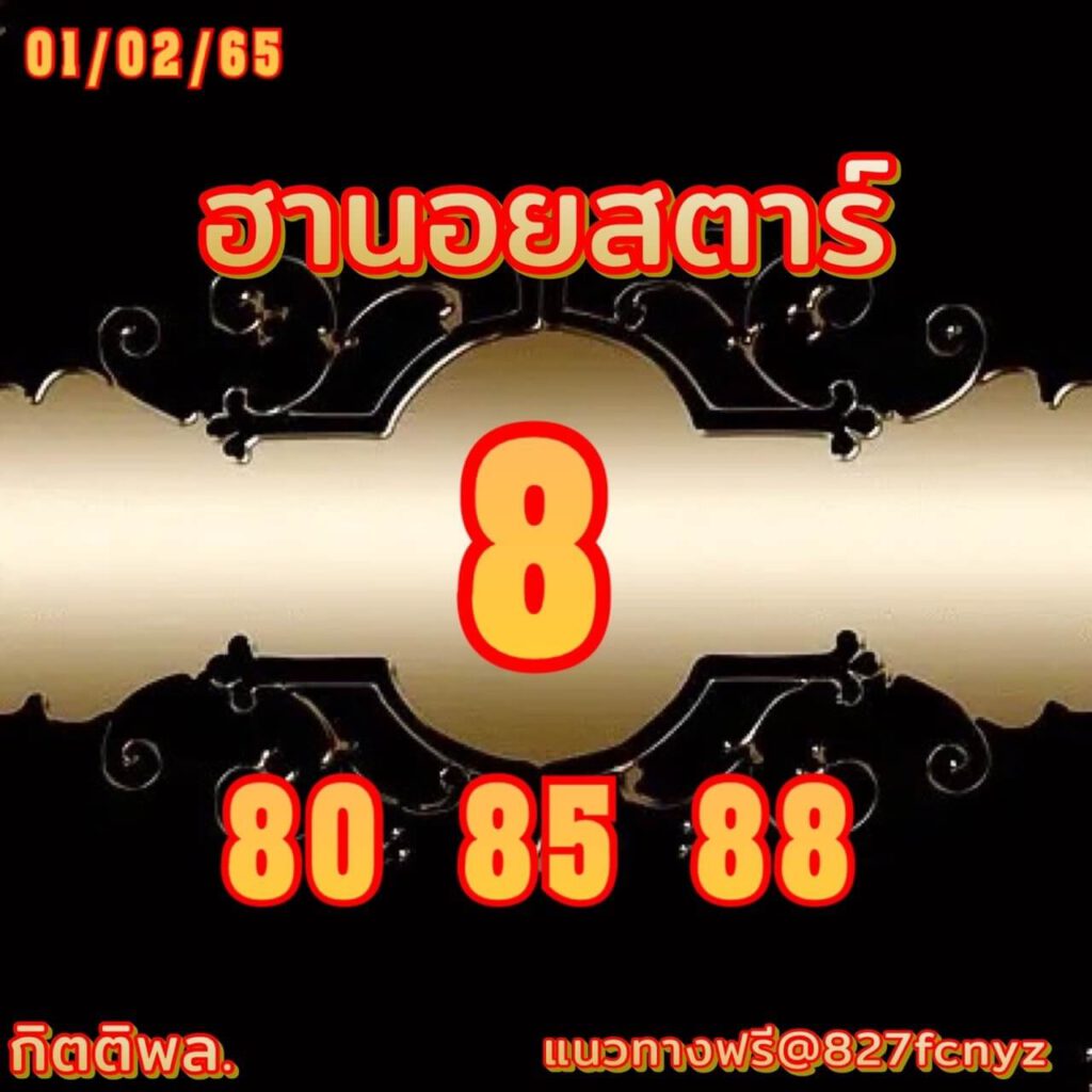 แนวทางหวยฮานอย 1/2/65 ชุดที่ 14