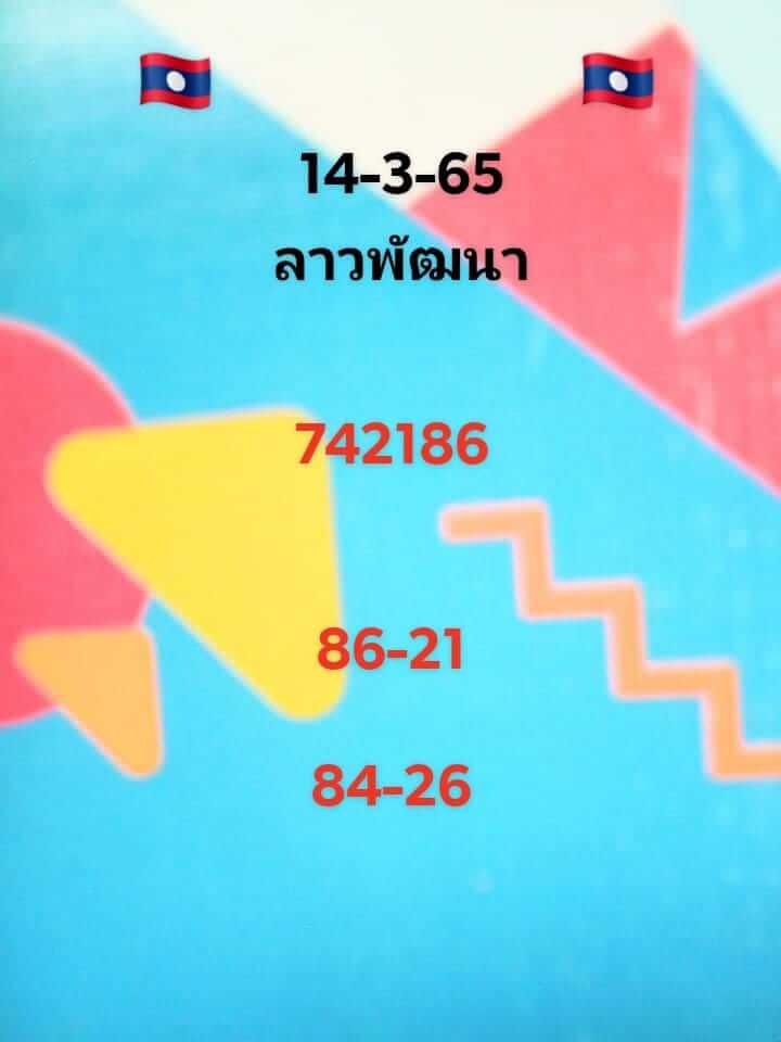 แนวทางหวยลาว 14/3/65 ชุดที่ 8