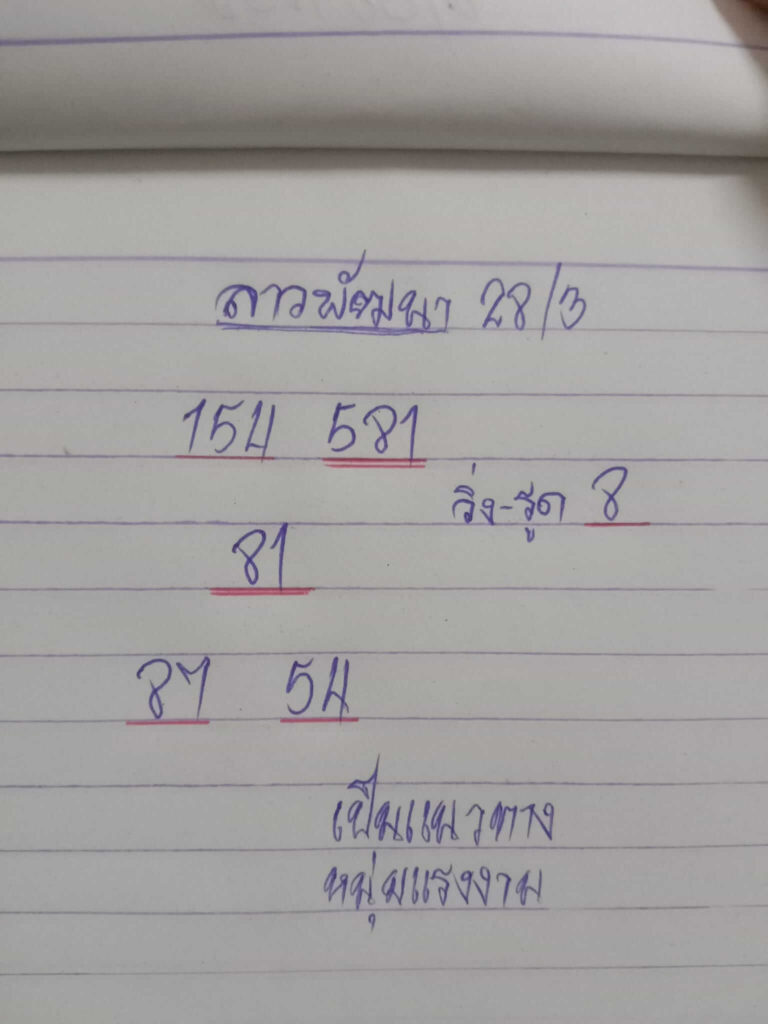 แนวทางหวยลาว 28/3/65 ชุดที่ 10