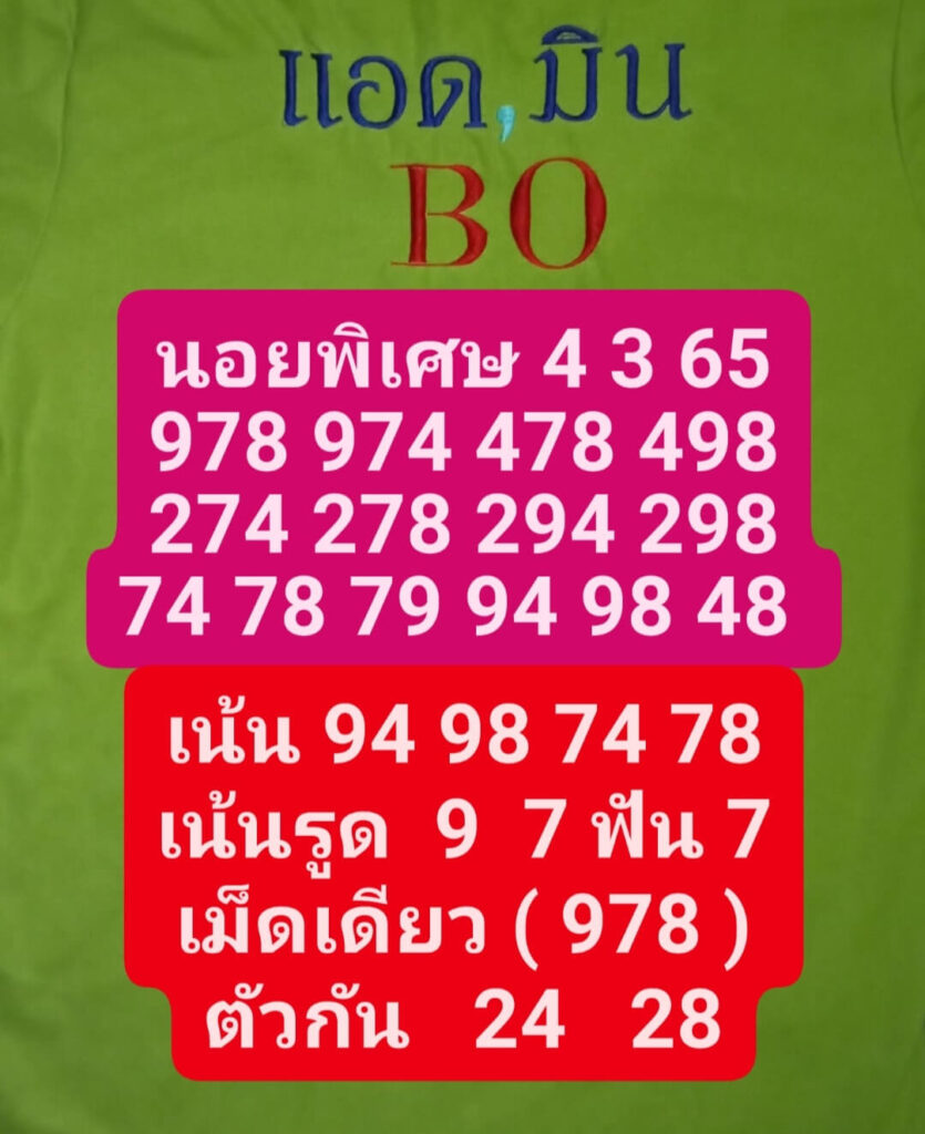 แนวทางหวยฮานอย 4/3/65 ชุดที่ 10