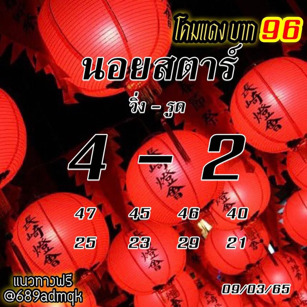 แนวทางหวยฮานอย 9/3/65 ชุดที่ 12