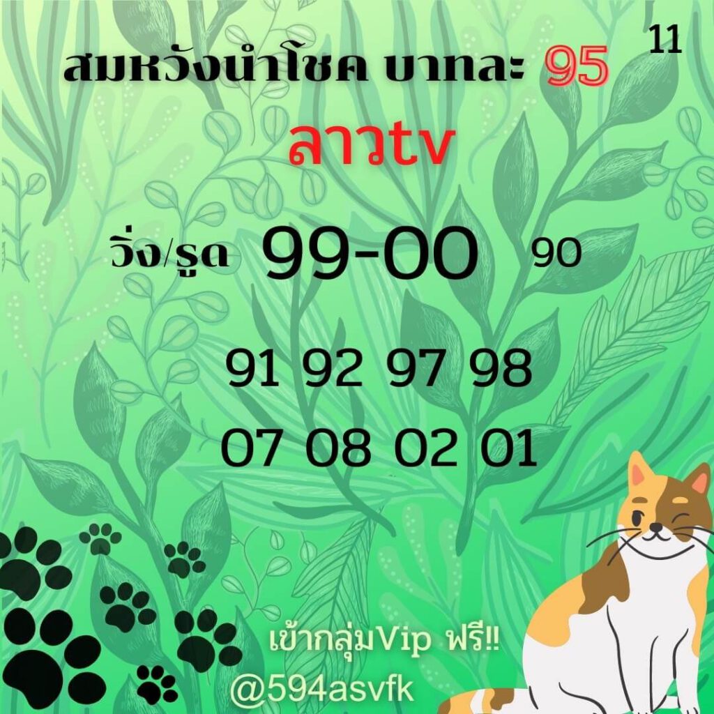 แนวทางหวยลาว 11/4/65 ชุดที่ 4