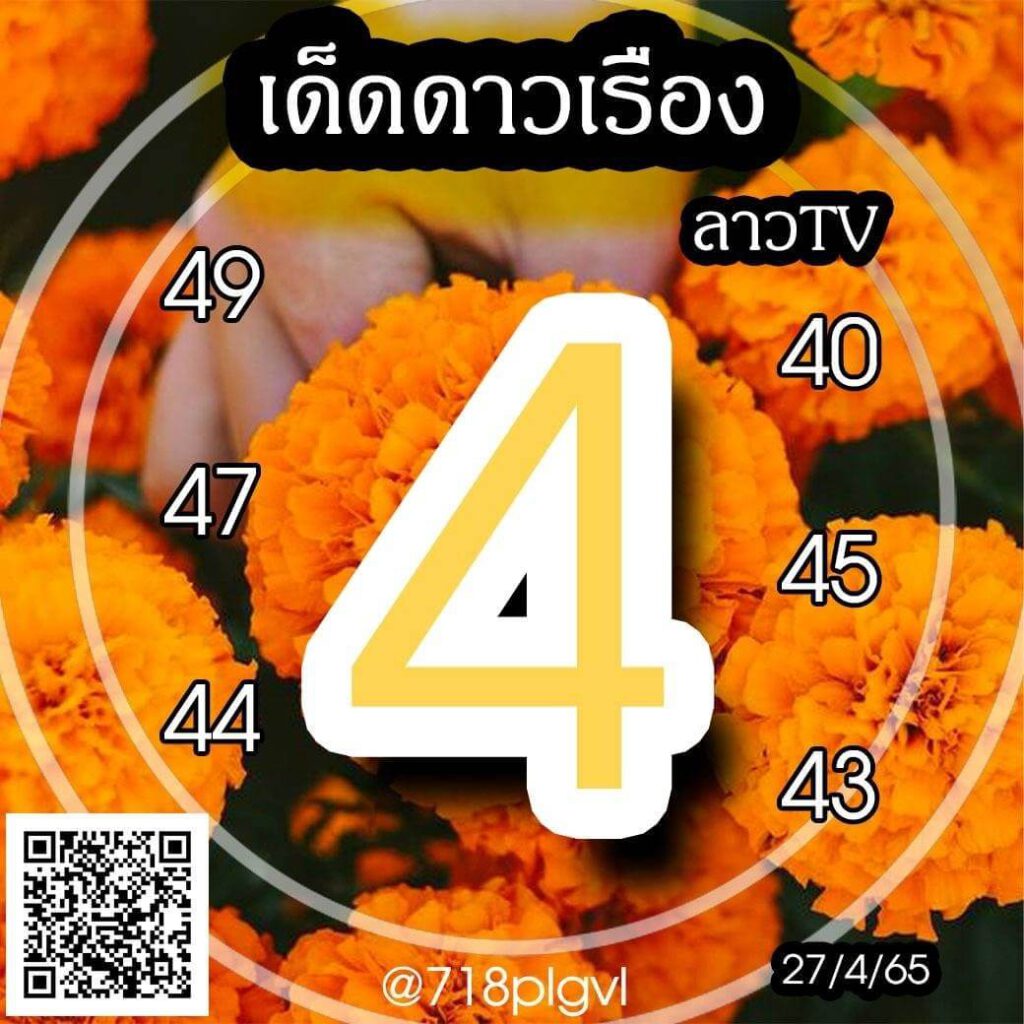 แนวทางหวยลาว 27/4/65 ชุดที่ 9