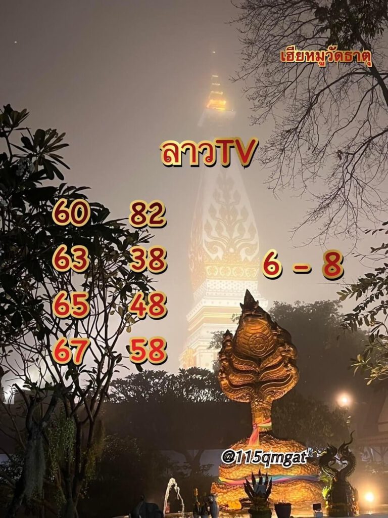 แนวทางหวยลาว 4/4/65 ชุดที่ 5